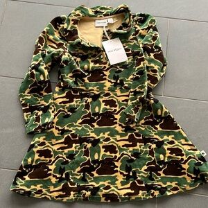 Mini Rodini velour dress